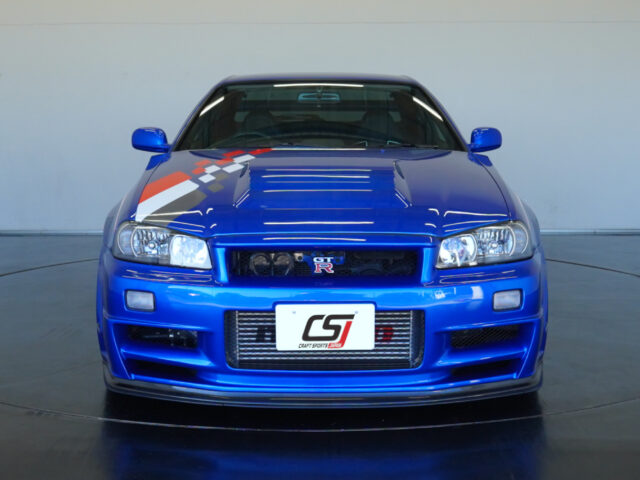 61スカイライン GT-R VspecⅡ Nur ベイサイドブルー BNR34-403835