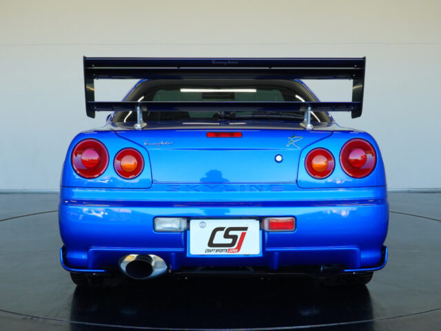 52スカイライン GT-R Vspec トミーカイラ R-Z ベイサイドブルー BNR34-006814