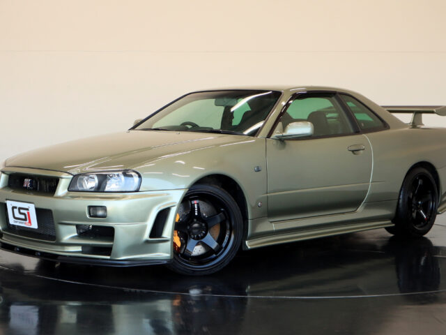 30スカイライン GT-R Mspec Nur ミレニアムジェイドメタリック BNR34-403712