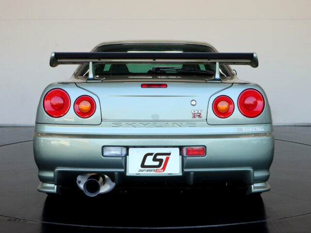 30スカイライン GT-R Mspec Nur ミレニアムジェイドメタリック BNR34-403712