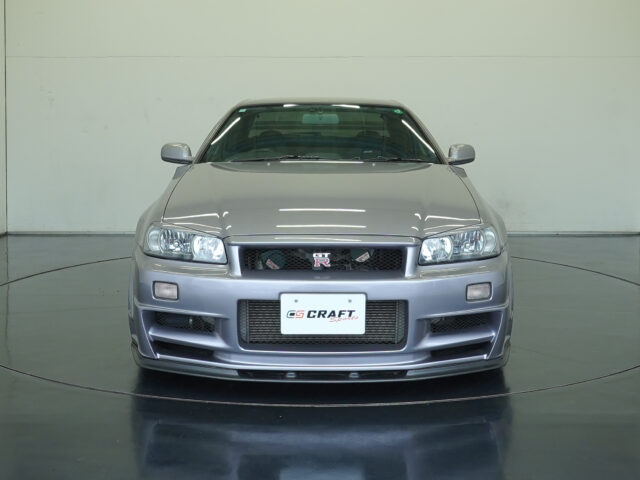 スカイラインGT-R Vスペック アスリートシルバー BNR34-002610