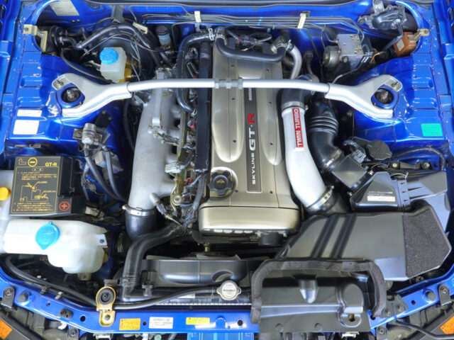 スカイライン　GT-R　VスペックⅡNur　ベイサイドブルー　BNR34-402921