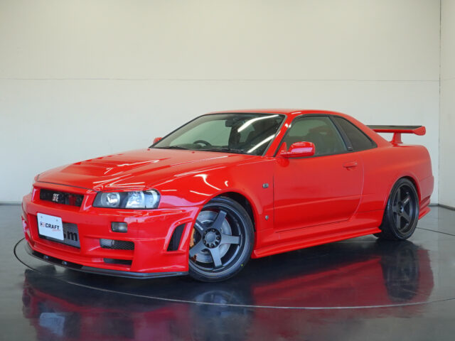 スカイライン　GT-R　アクティブレッド　BNR34-001041