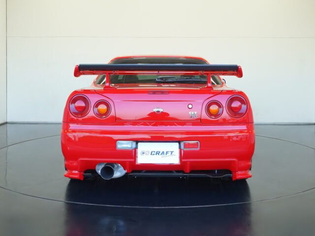 スカイライン　GT-R　アクティブレッド　BNR34-001041