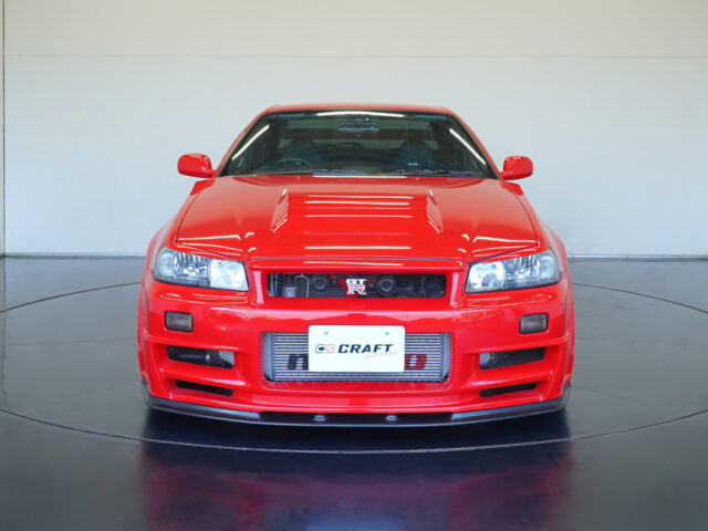 スカイライン　GT-R　アクティブレッド　BNR34-001041