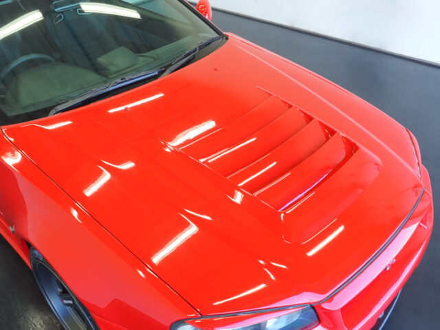 スカイライン　GT-R　アクティブレッド　BNR34-001041